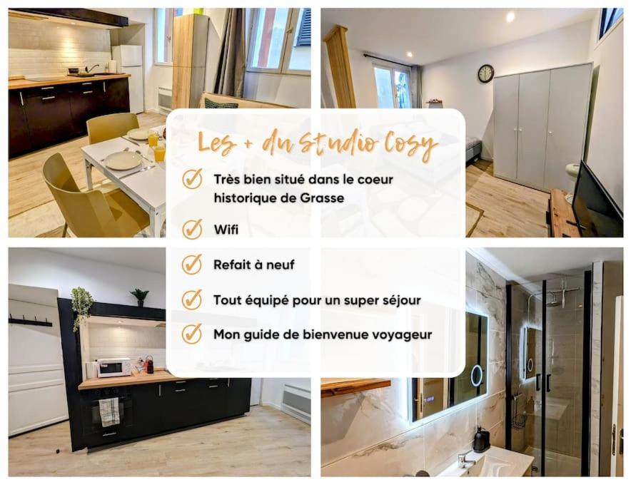 Le Studio Cosy, Centre Historique, Wifi, Neuf Γκρας Εξωτερικό φωτογραφία